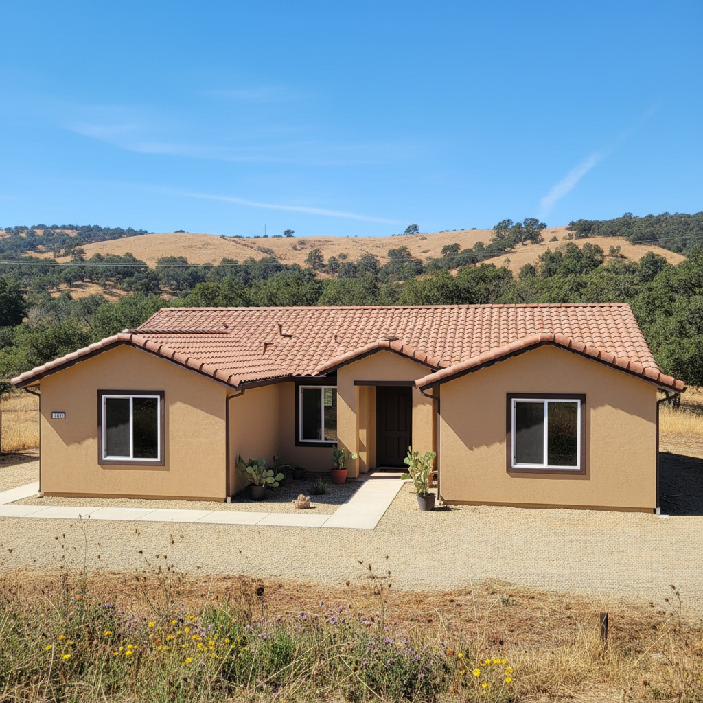 Completed eifs installation work at a residential property in King City, CA