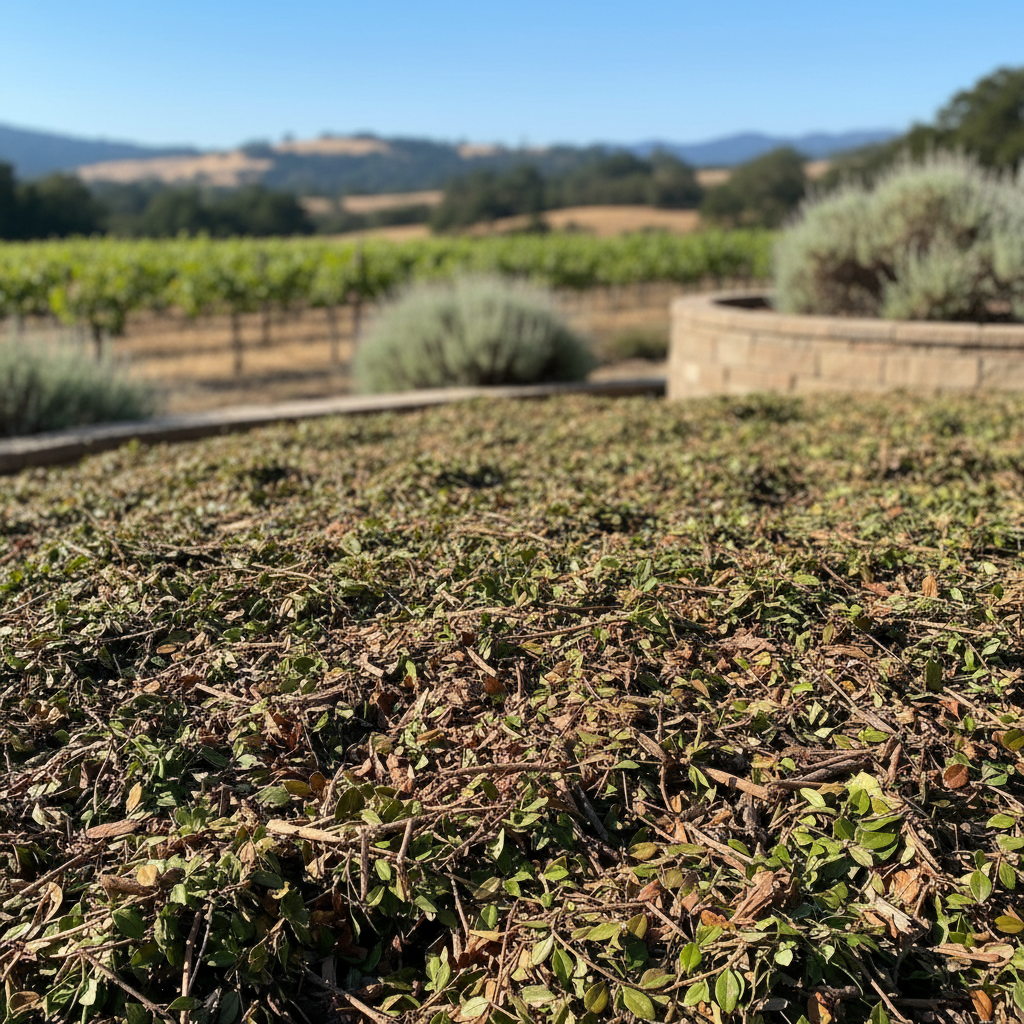 Completed shrub & bush trimming work at a residential property in Napa, CA