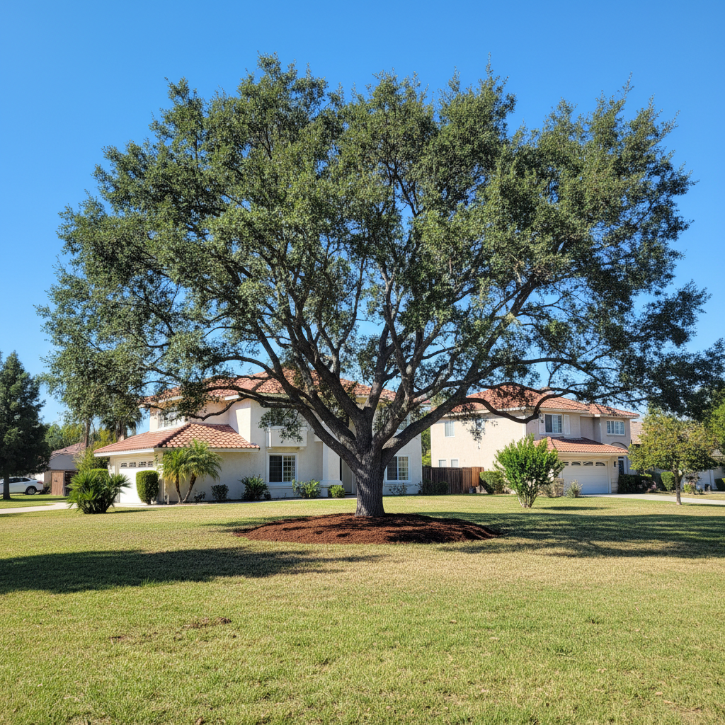 Completed tree health & care work at a residential property in Inglewood, CA
