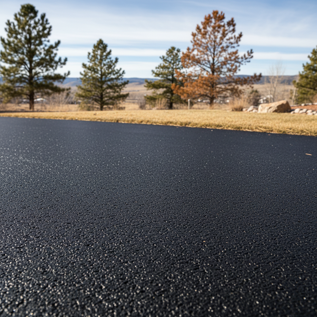 Completed commercial asphalt work at a residential property in Westminster, CO