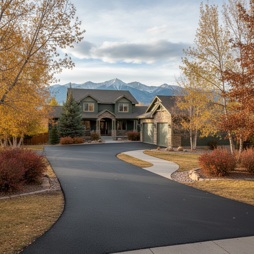 Completed commercial asphalt work at a residential property in Westminster, CO