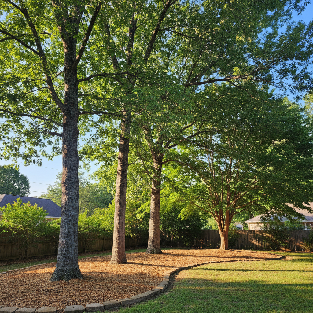 Completed tree health & care work at a residential property in Huntsville, AL