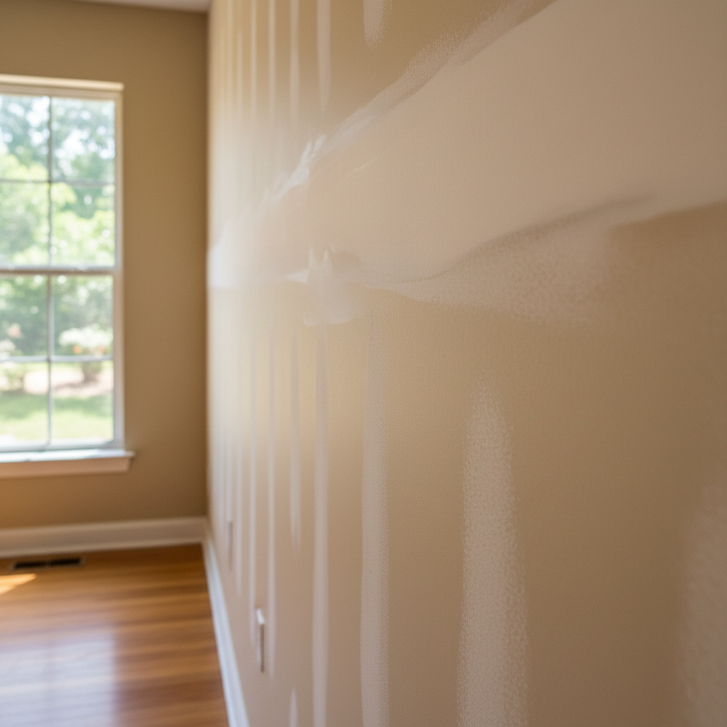 Completed water damage remediation work at a residential property in Montgomery, AL