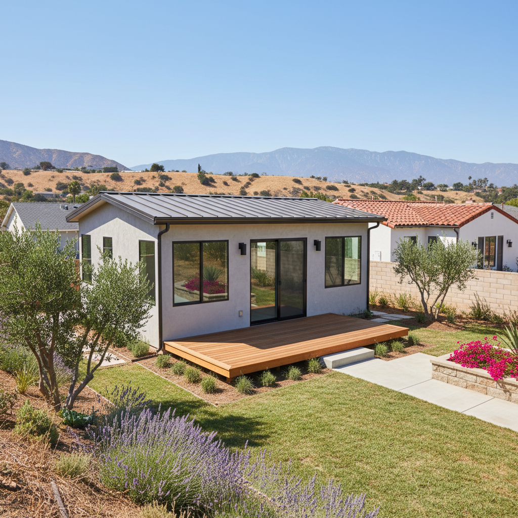 Completed adu financing work at a residential property in Los Angeles, CA