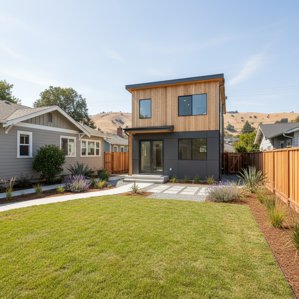 Completed adu construction management work at a residential property in Oakland, CA