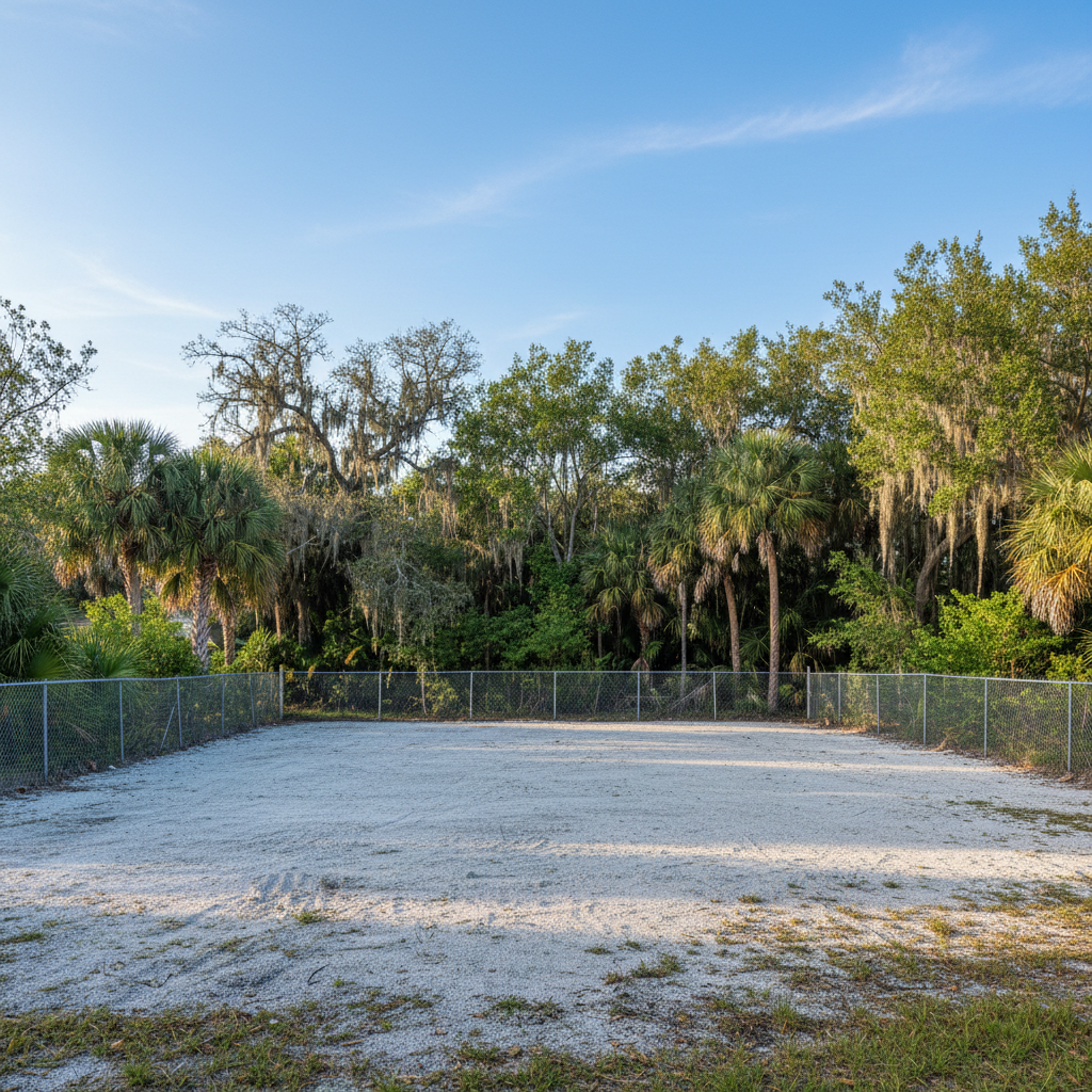 Completed structural demolition work at a residential property in Panama City, FL