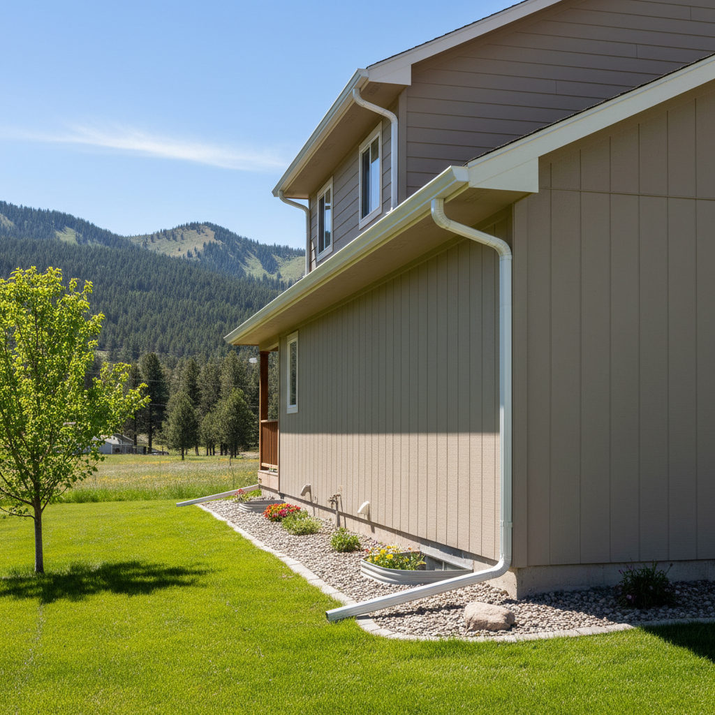 Completed gutter system inspection work at a residential property in Missoula, MT