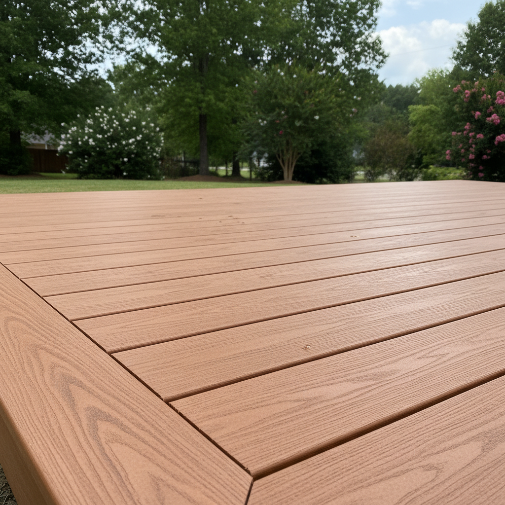 Completed deck repair work at a residential property in Great Falls, SC