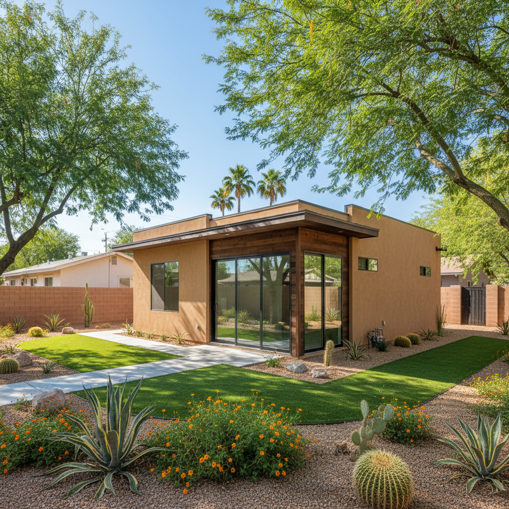Completed adu engineering work at a residential property in Phoenix, AZ