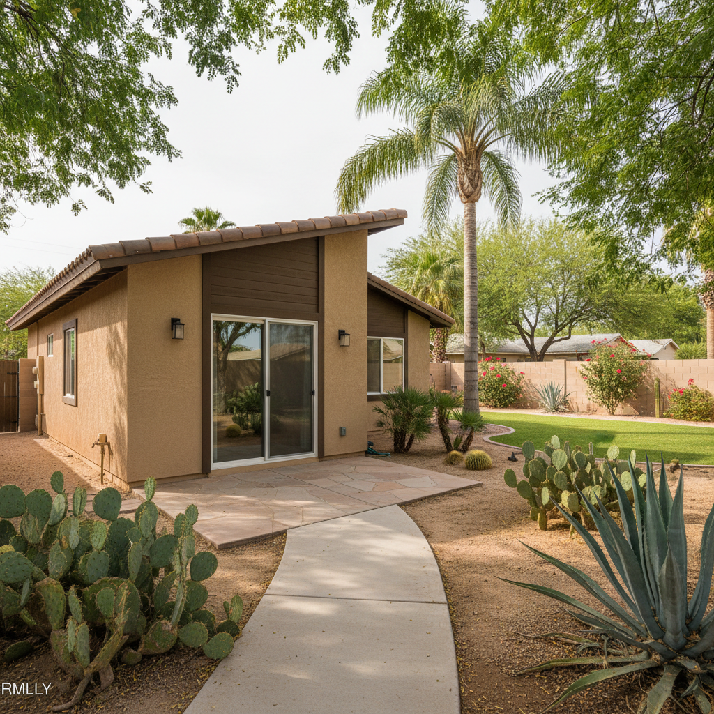 Completed adu financing work at a residential property in Phoenix, AZ