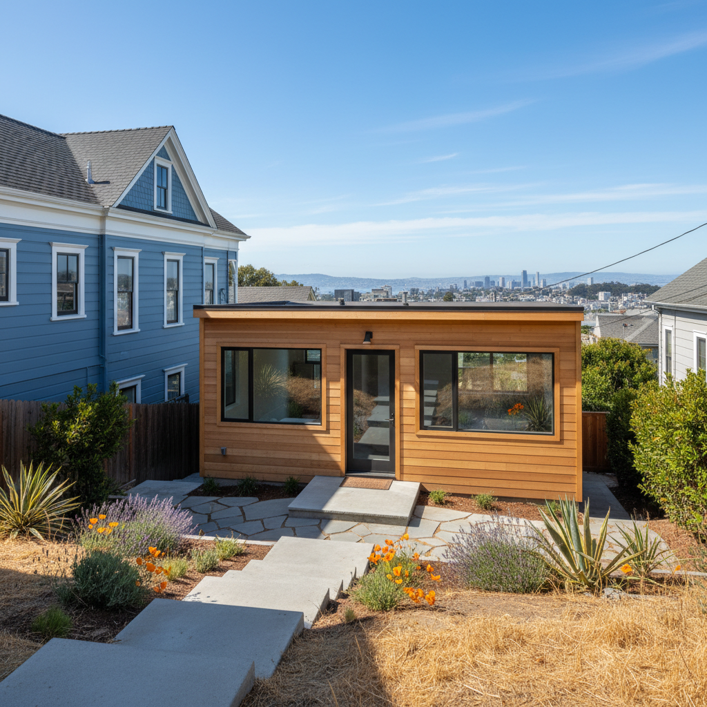 Completed adu financing work at a residential property in San Francisco, CA
