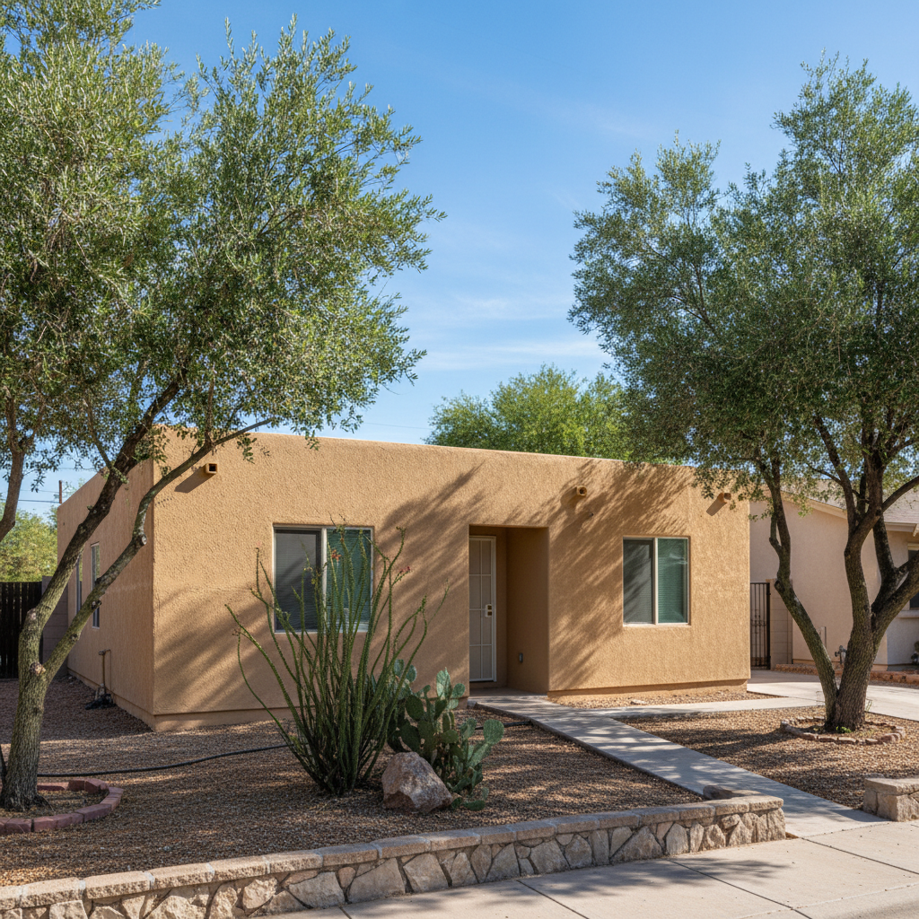 Completed stucco inspection work at a residential property in Mesa, AZ