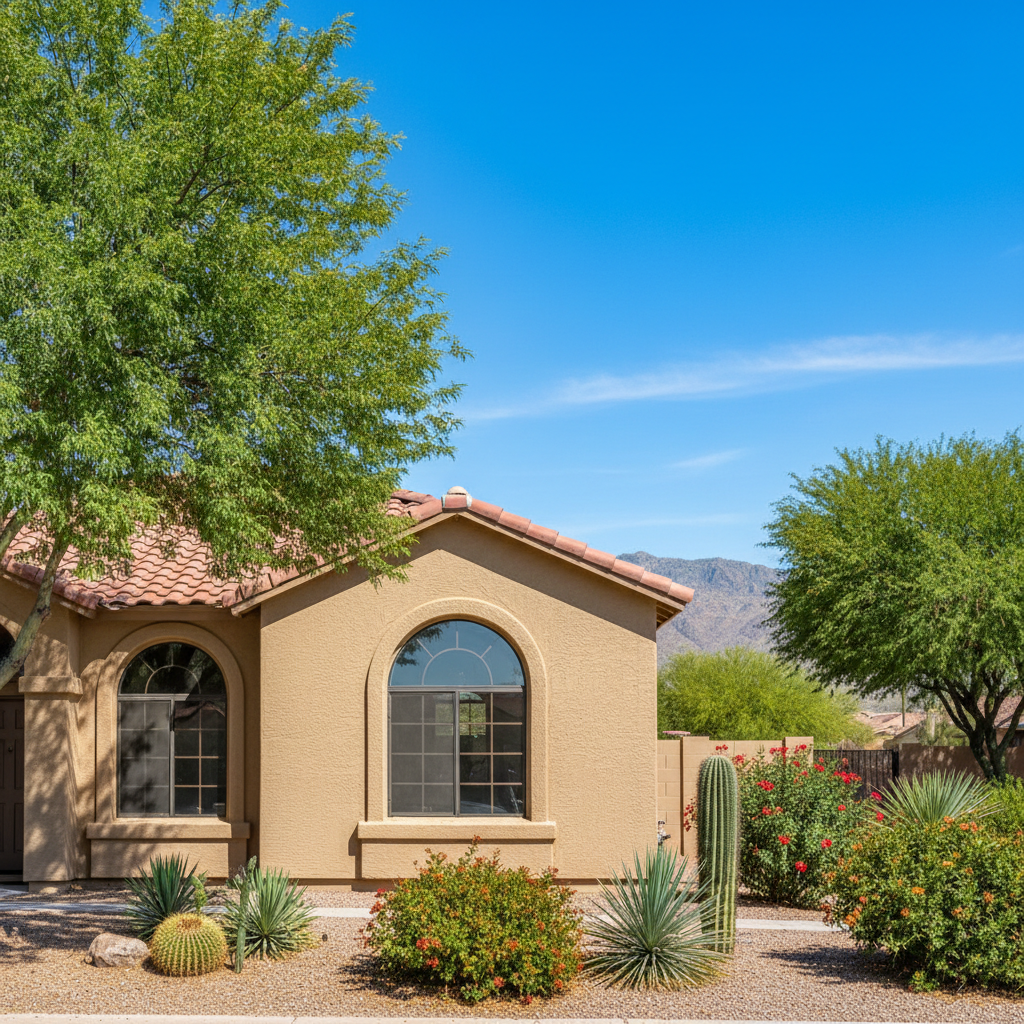 Completed stucco inspection work at a residential property in Surprise, AZ