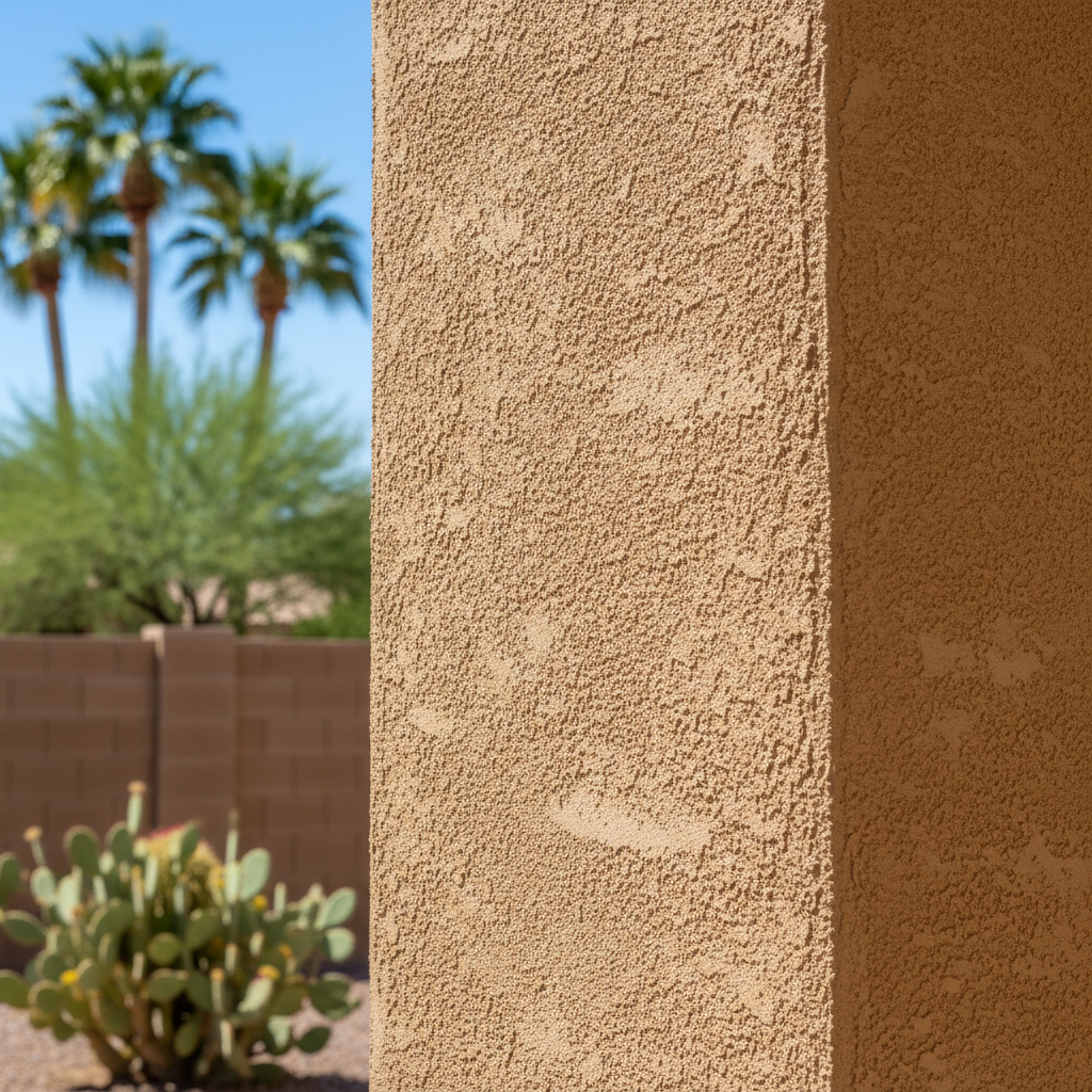 Completed eifs installation work at a residential property in Surprise, AZ