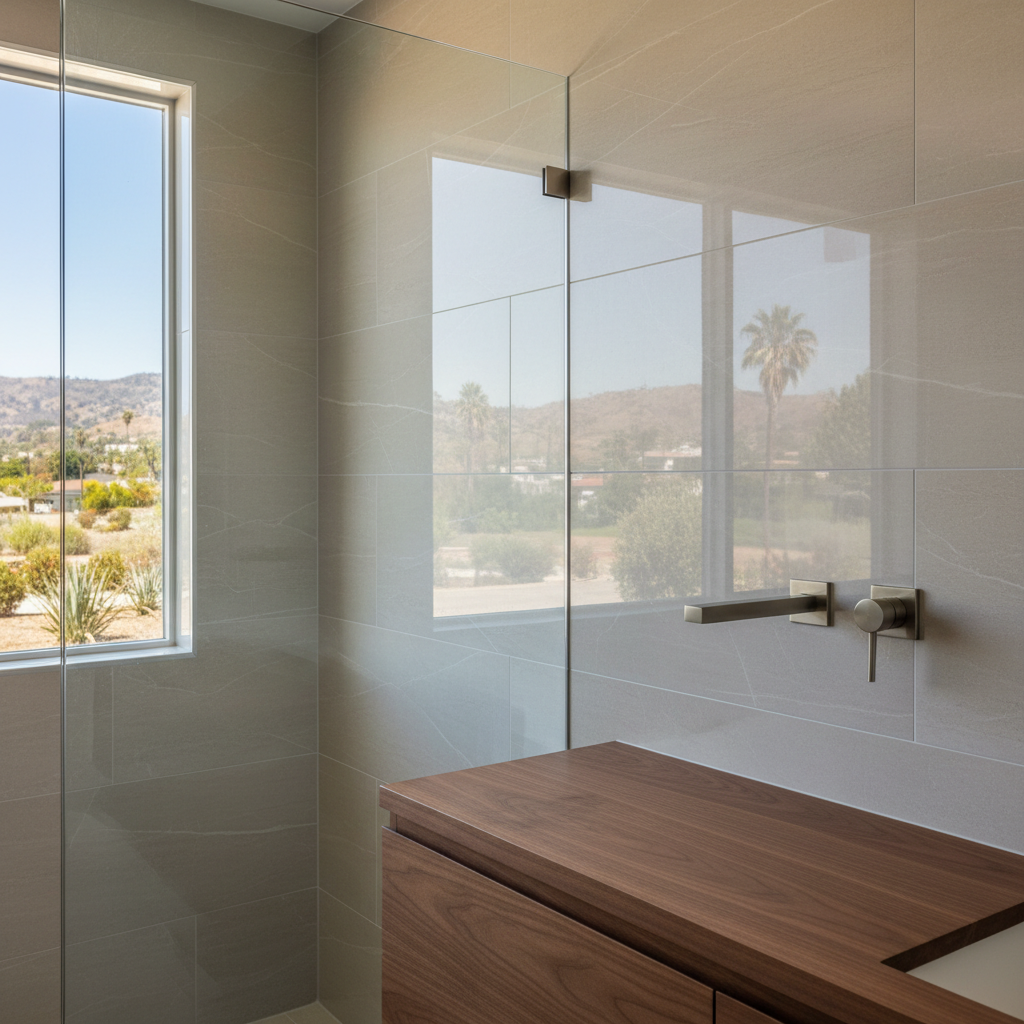 Completed bathroom expansion work at a residential property in Sherman Oaks, CA