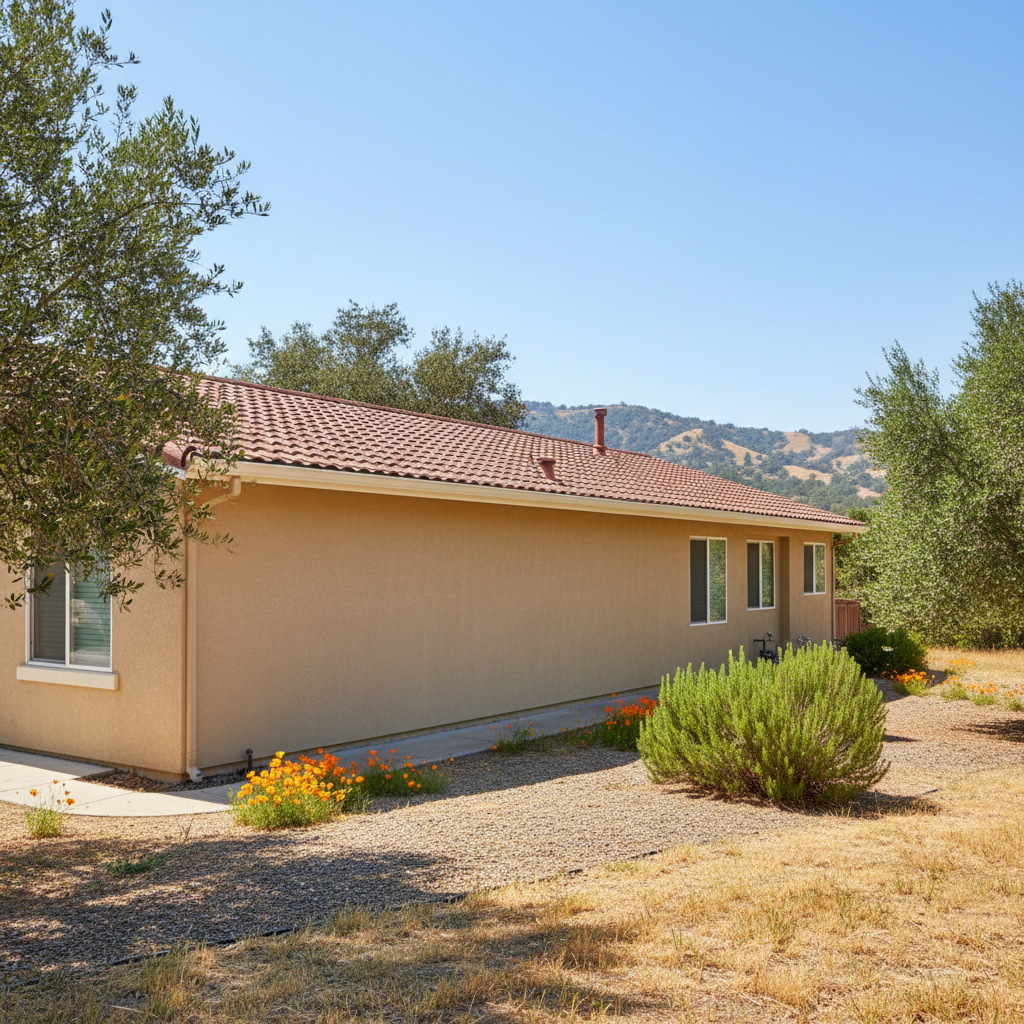 Completed stucco inspection work at a residential property in Chico, CA