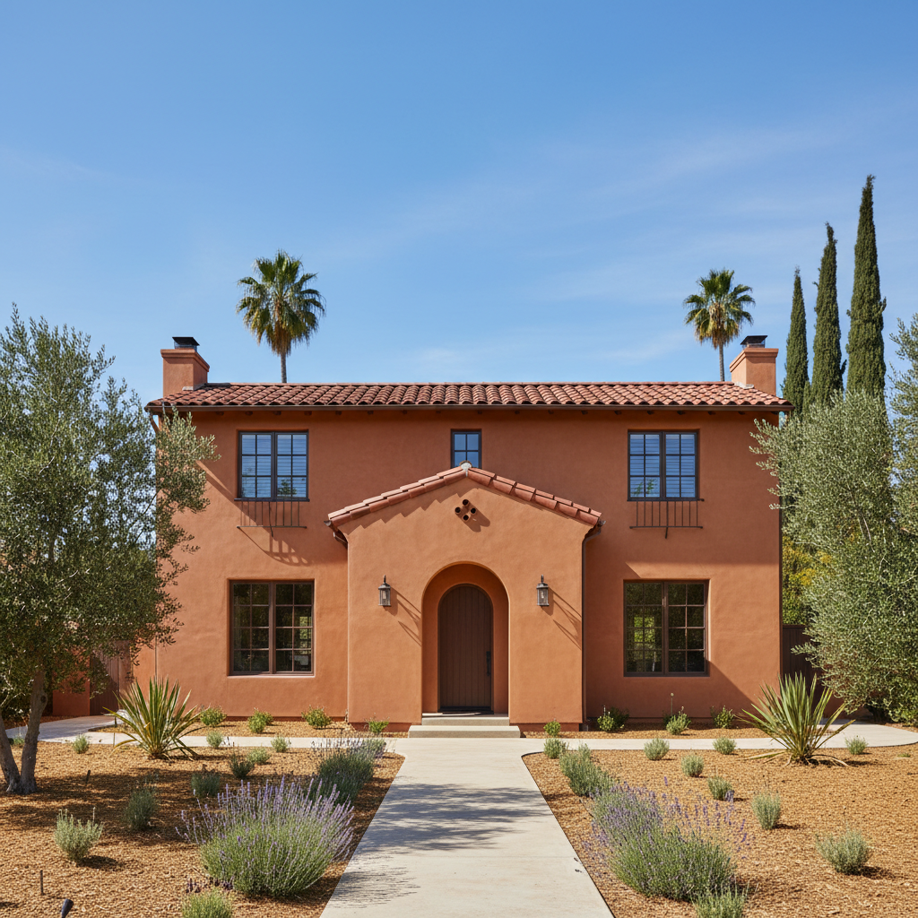 Completed stucco redashing work at a residential property in Beverly Hills, CA