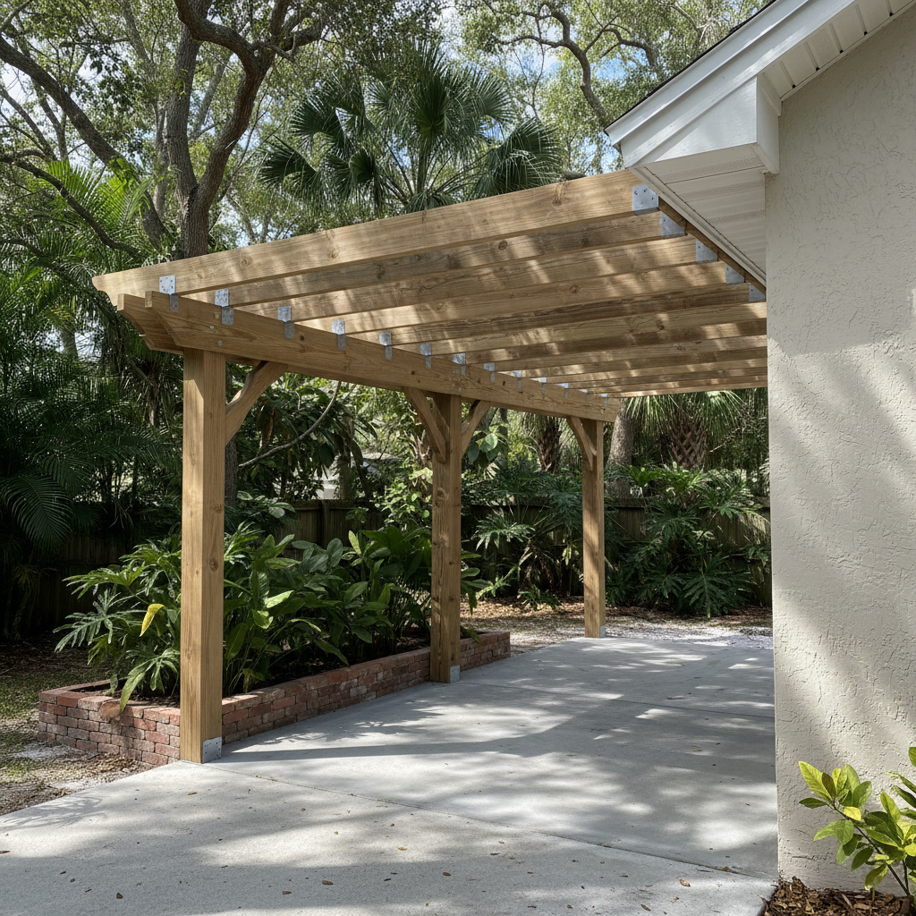 Completed beam sizing and specification work at a residential property in St. Petersburg, FL