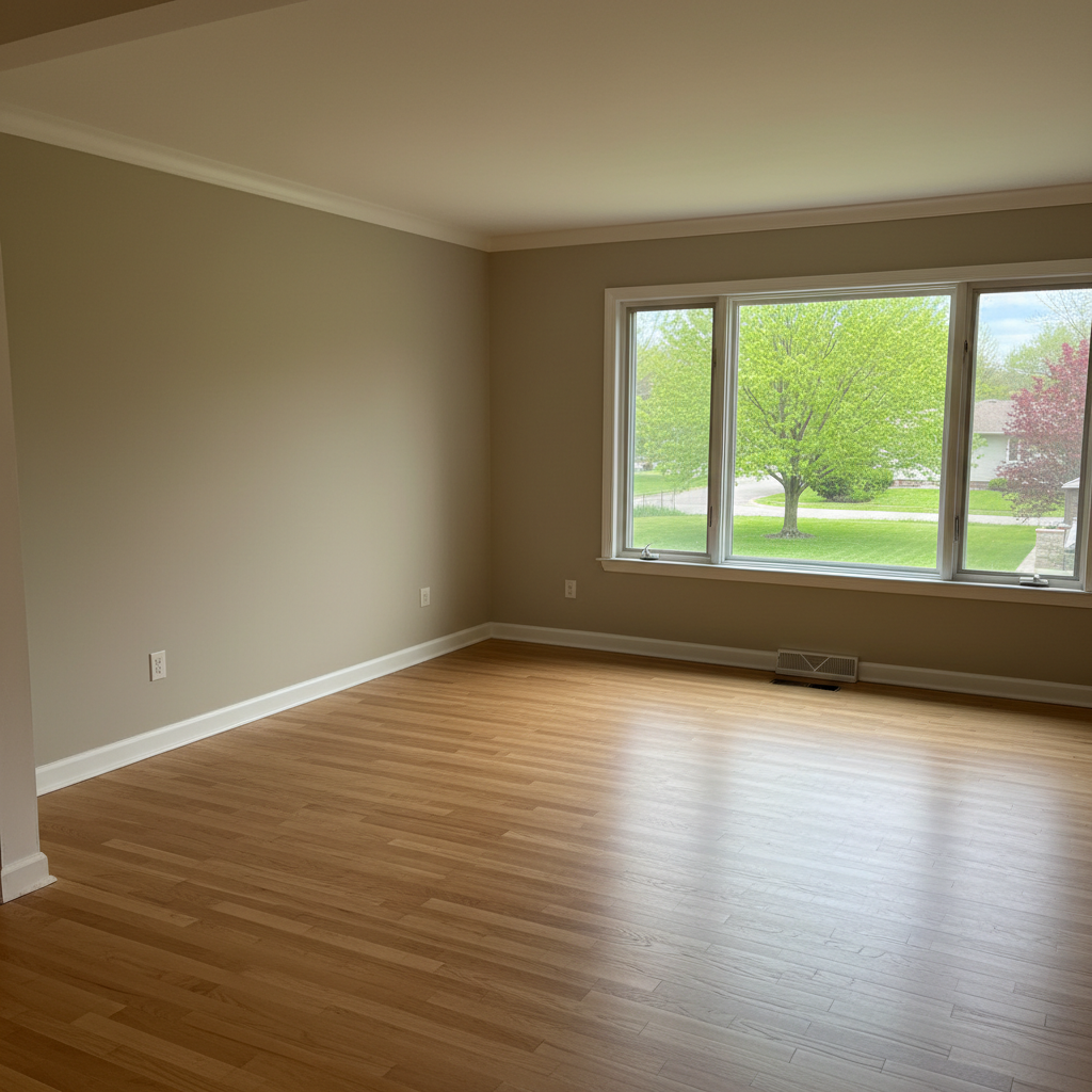 Completed water damage remediation work at a residential property in Bellwood, IL