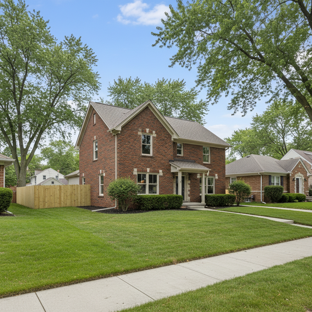 Completed water damage restoration work at a residential property in Bellwood, IL