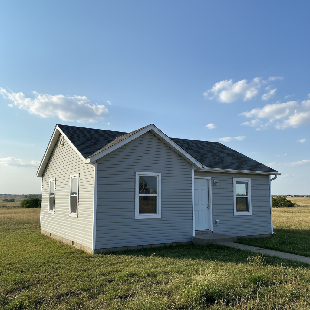 Completed siding inspection work at a residential property in Dodge City, KS