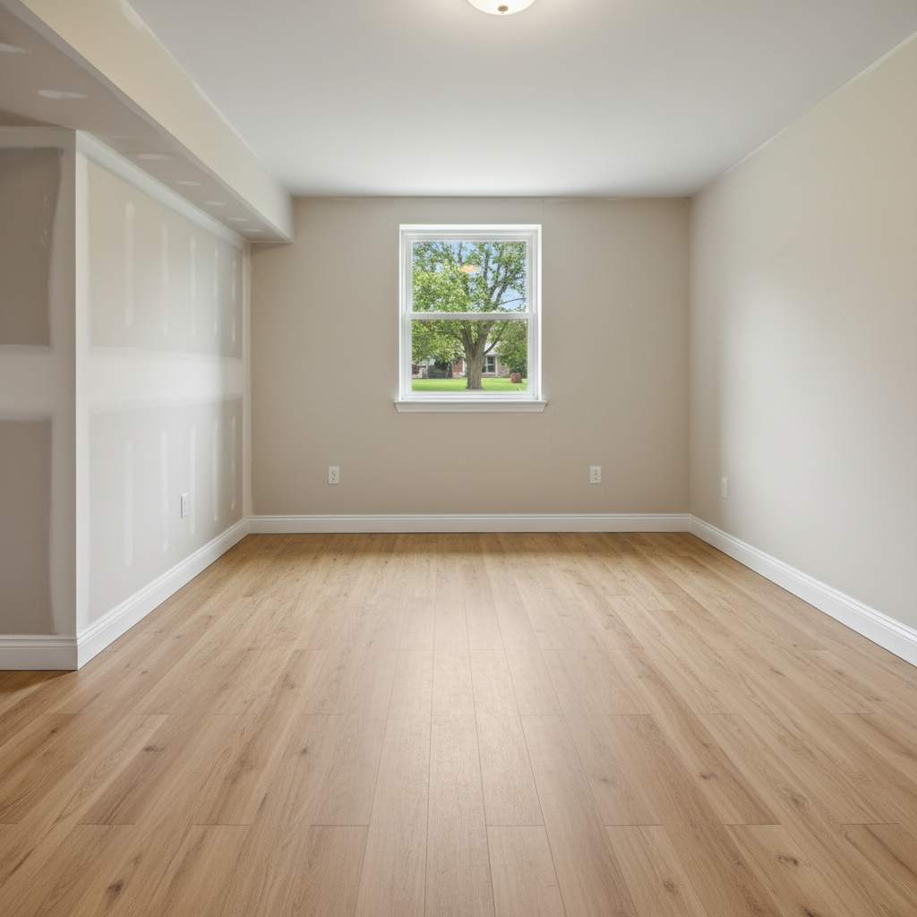 Completed mold remediation work at a residential property in Lincoln Park, MI