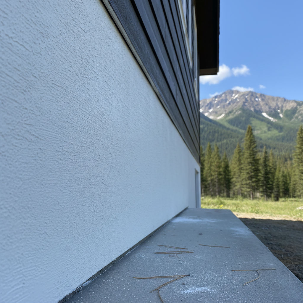 Completed commercial painting work at a residential property in Whitefish, MT