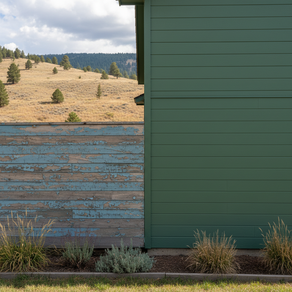 Completed commercial painting work at a residential property in Victor, MT