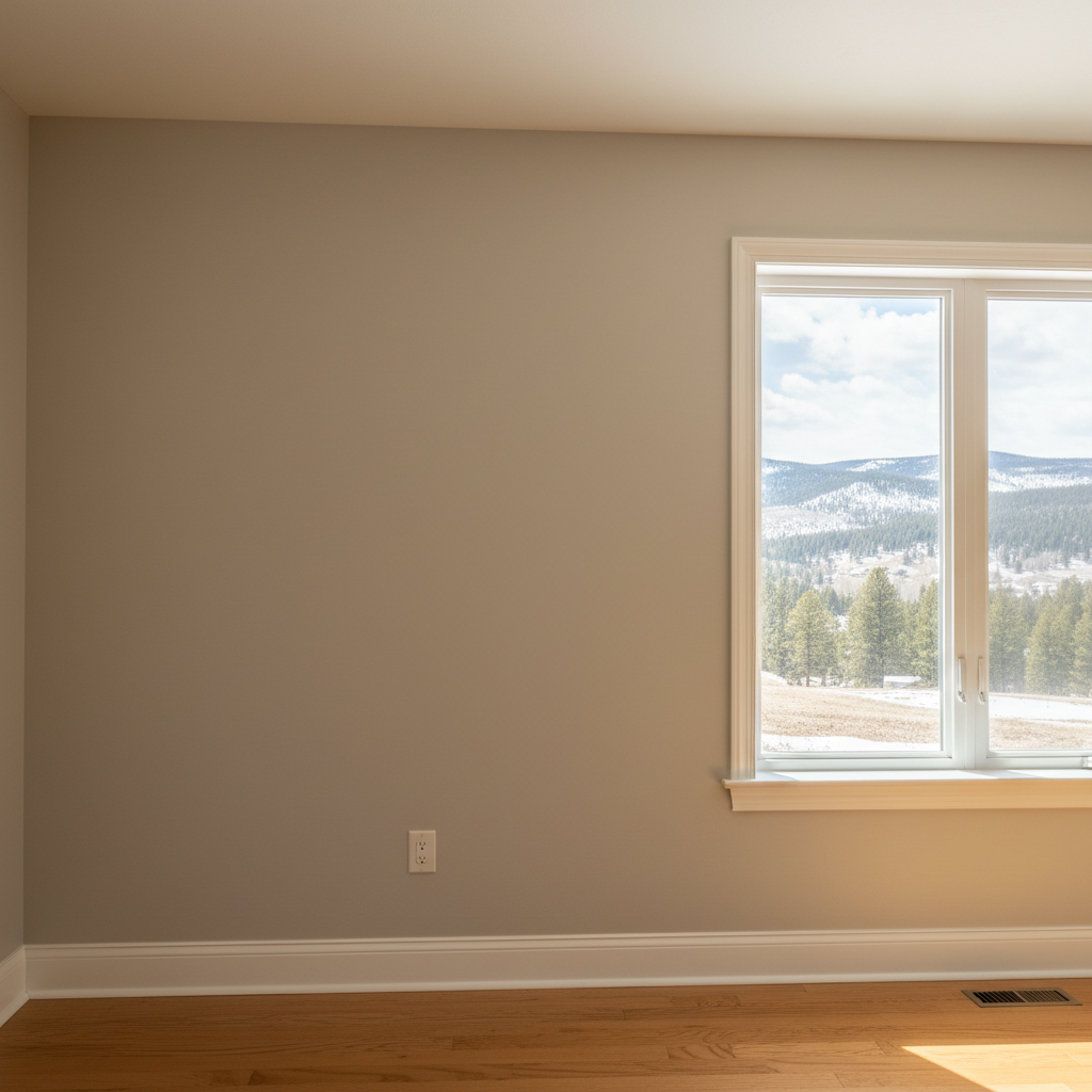 Completed interior painting work at a residential property in Missoula, MT