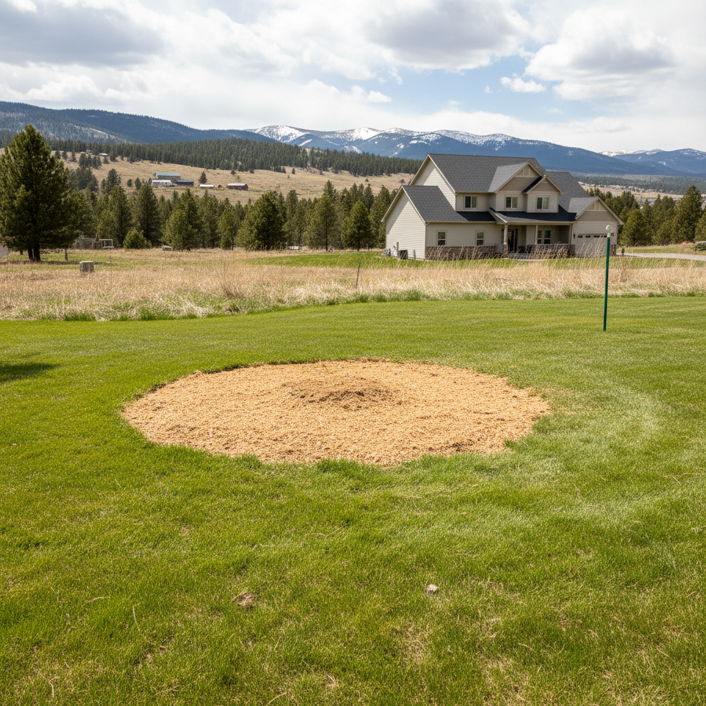 Completed stump grinding & removal work at a residential property in Helena, MT