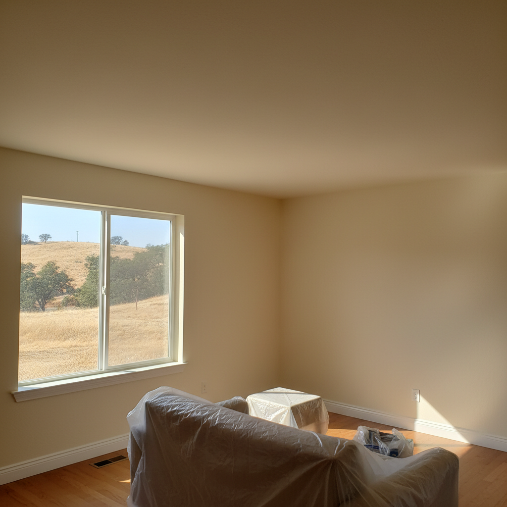 Completed interior painting work at a residential property in Auburn, CA