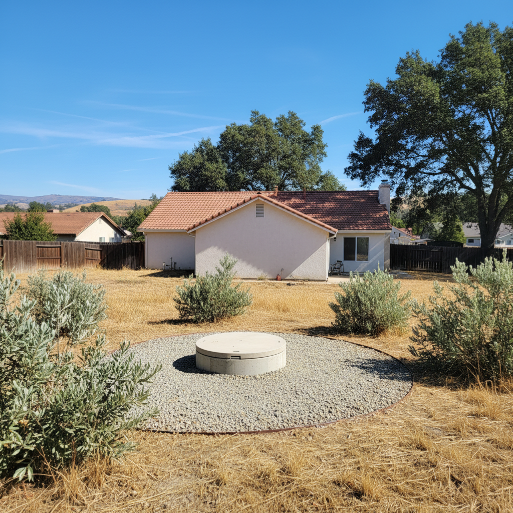 Completed environmental drilling work at a residential property in Fair Oaks, CA