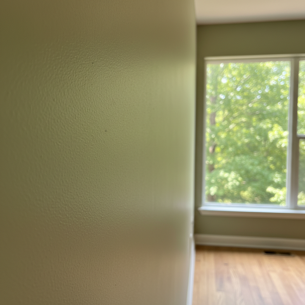 Completed interior painting work at a residential property in Fayetteville, NC