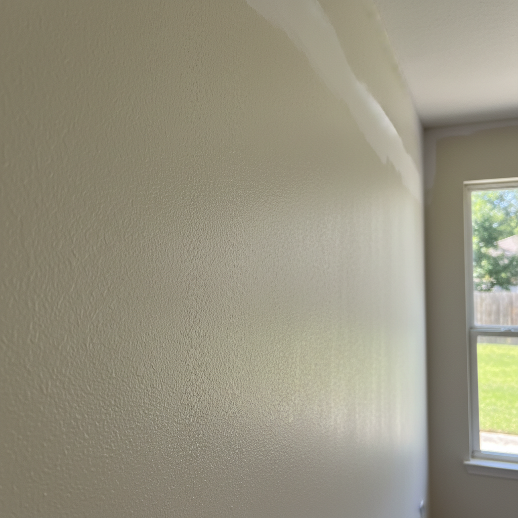 Completed water damage remediation work at a residential property in Lexington, NC