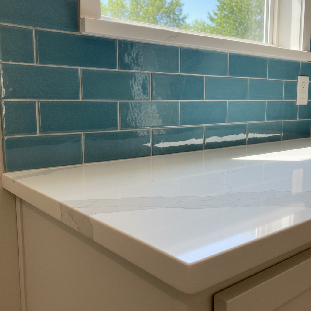 Completed kitchen remodel work at a residential property in Broken Arrow, OK