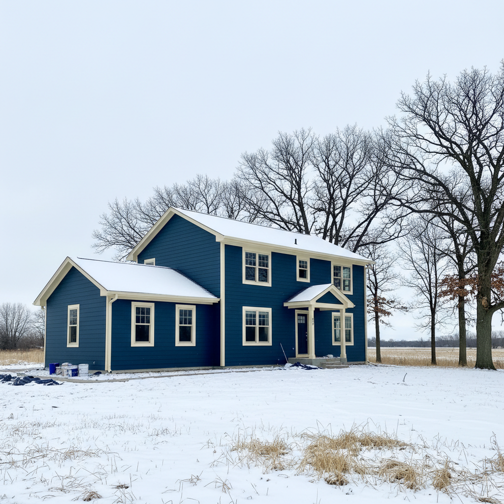 Completed commercial painting work at a residential property in Fargo, ND