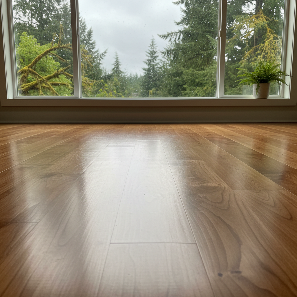 Completed water damage cleanup work at a residential property in Portland, OR
