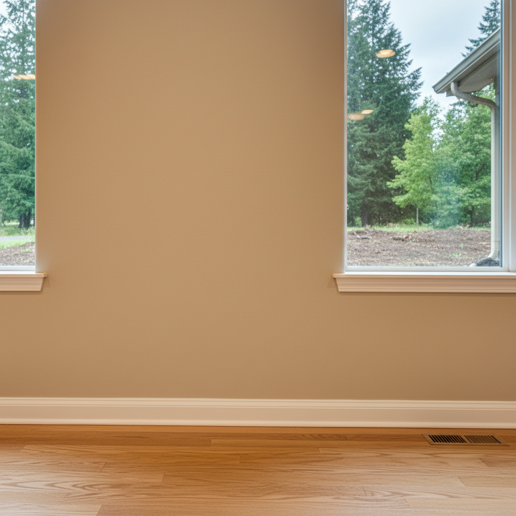 Completed water damage repair work at a residential property in Canby, OR