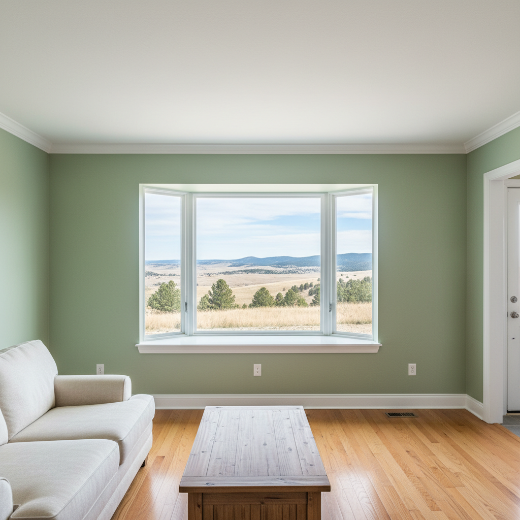Completed interior painting work at a residential property in Rapid City, SD