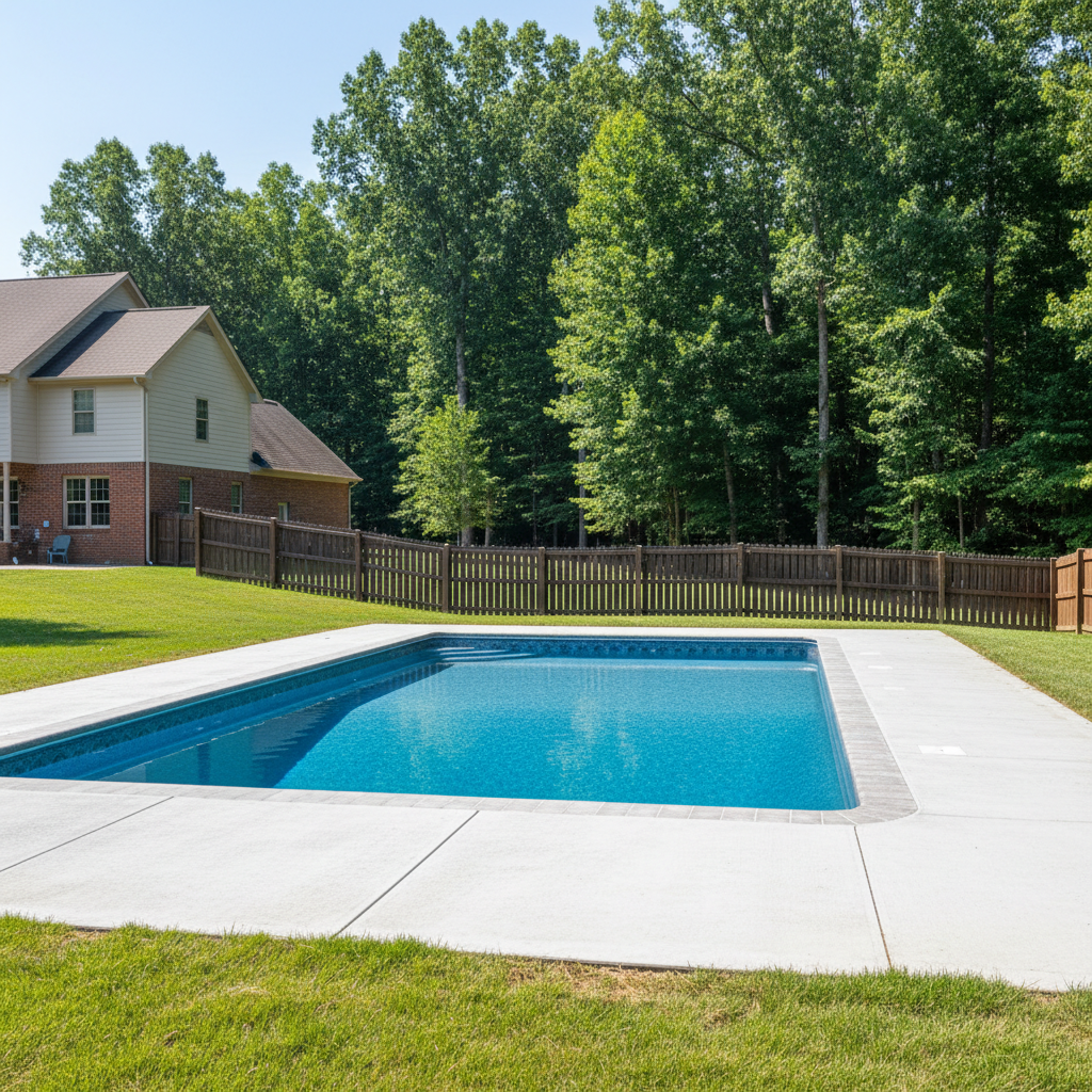 Completed liner replacement work at a residential property in Cleveland, TN