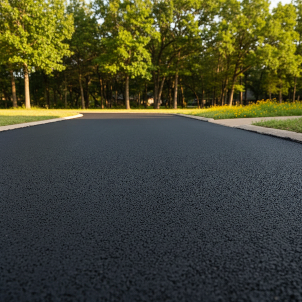Completed residential asphalt work at a residential property in Killeen, TX