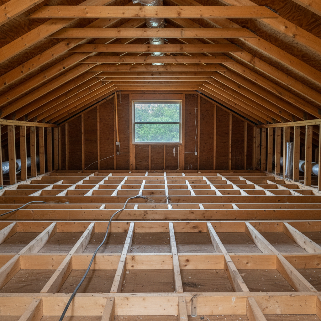 Completed insulation removal work at a residential property in Midlothian, TX