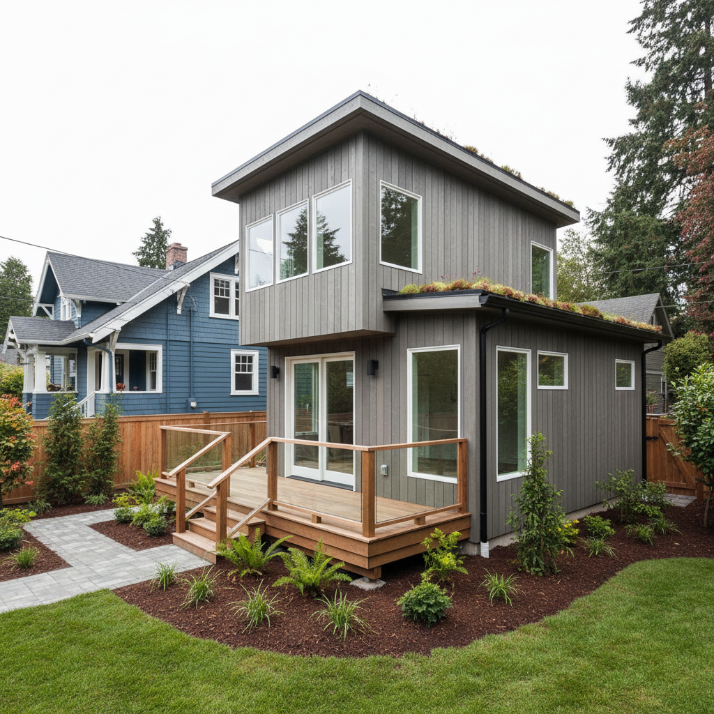 Completed adu engineering work at a residential property in Seattle, WA