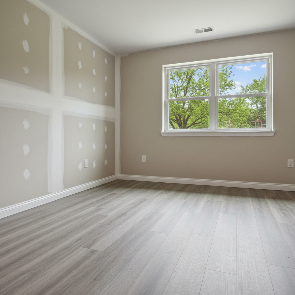 Completed mold remediation work at a residential property in Washington, DC