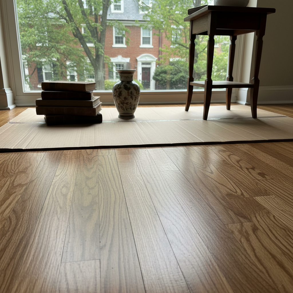 Completed content pack-out and restoration work at a residential property in Washington, DC
