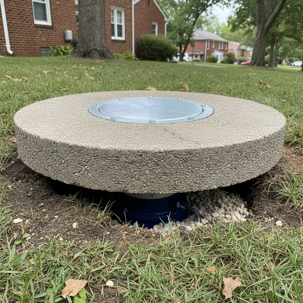 Completed pump repair work at a residential property in Washington, DC