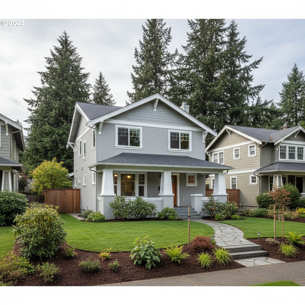 Completed drywall texturing work at a residential property in Tacoma, WA