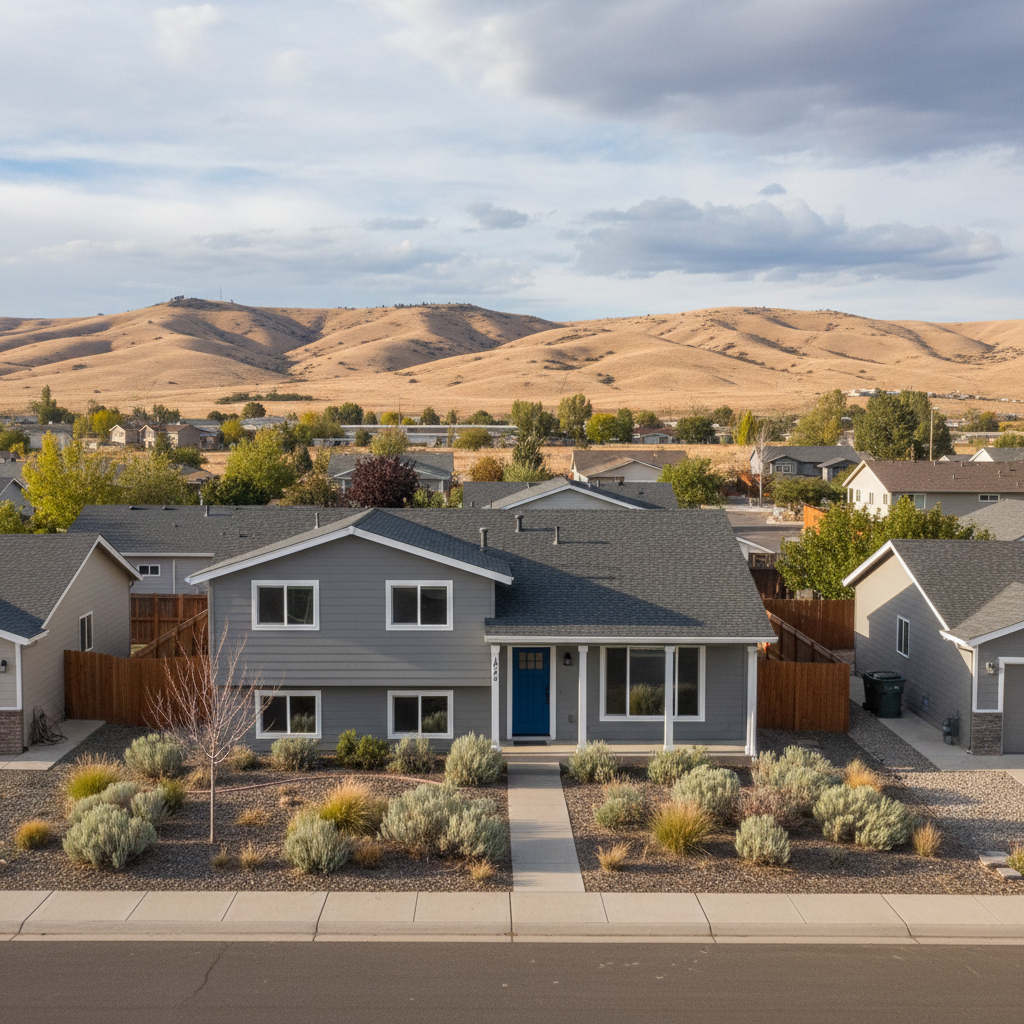 Completed commercial painting work at a residential property in Richland, WA
