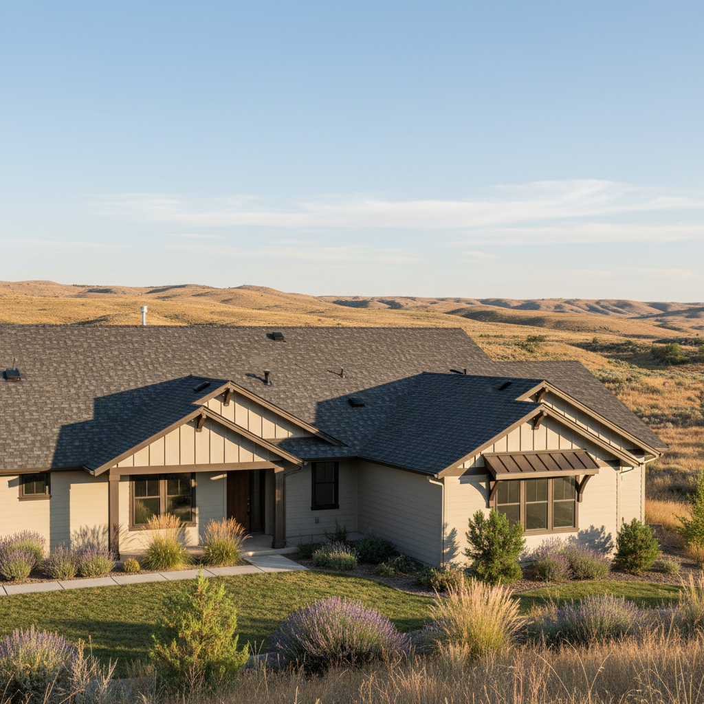 Completed new construction roofing work at a residential property in Richland, WA
