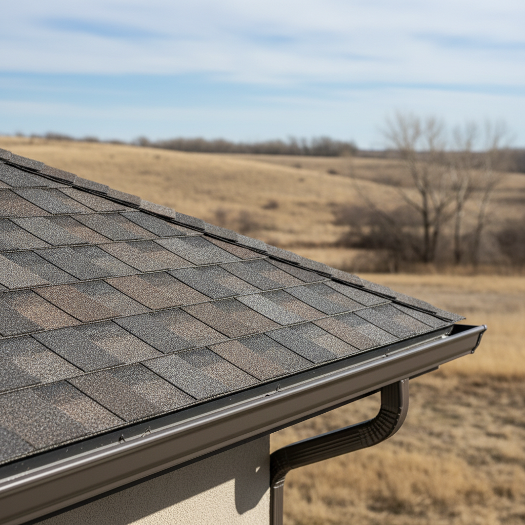 Completed roof installation work at a residential property in Pasco, WA